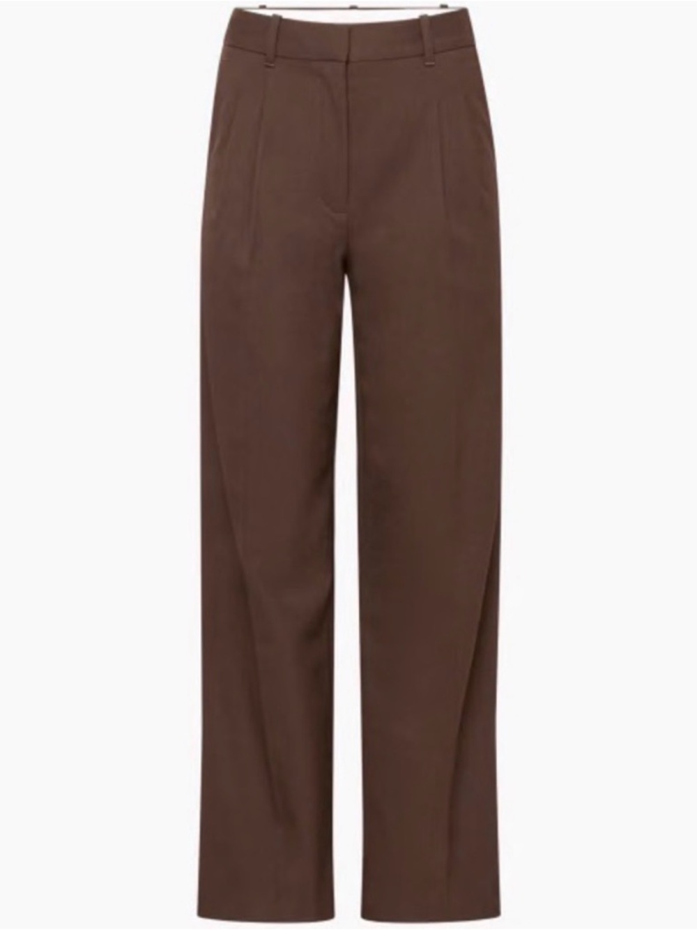 Wilfred Effortless pant city wool mocha 2 cropped read